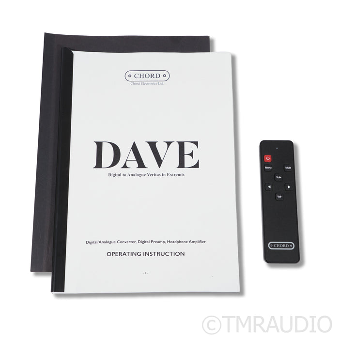 Chord Electronics DAVE Reference DAC / Preamplifier / Headphone Amplifier