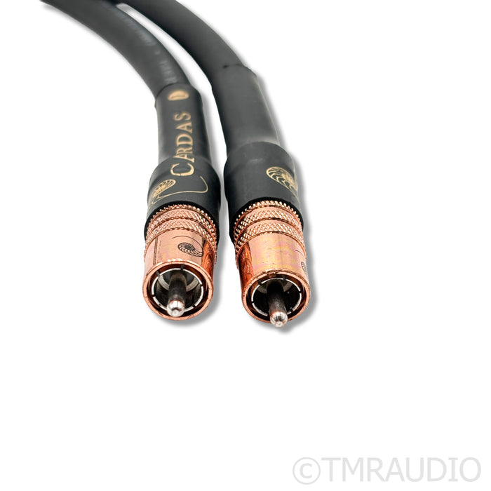 Cardas Clear Reflection RCA Cables; 1.4m Pair Interconnects