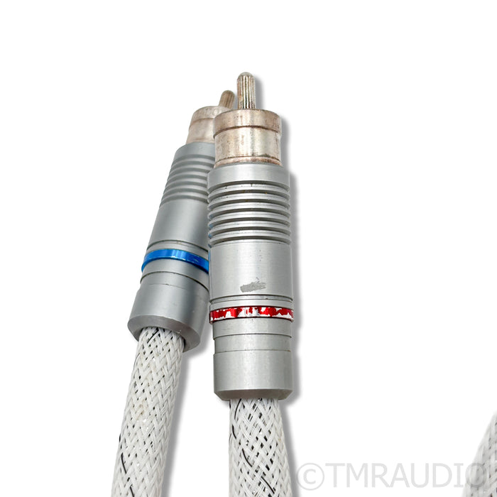 WyWires Platinum RCA Interconnects; 1m Cable Pair