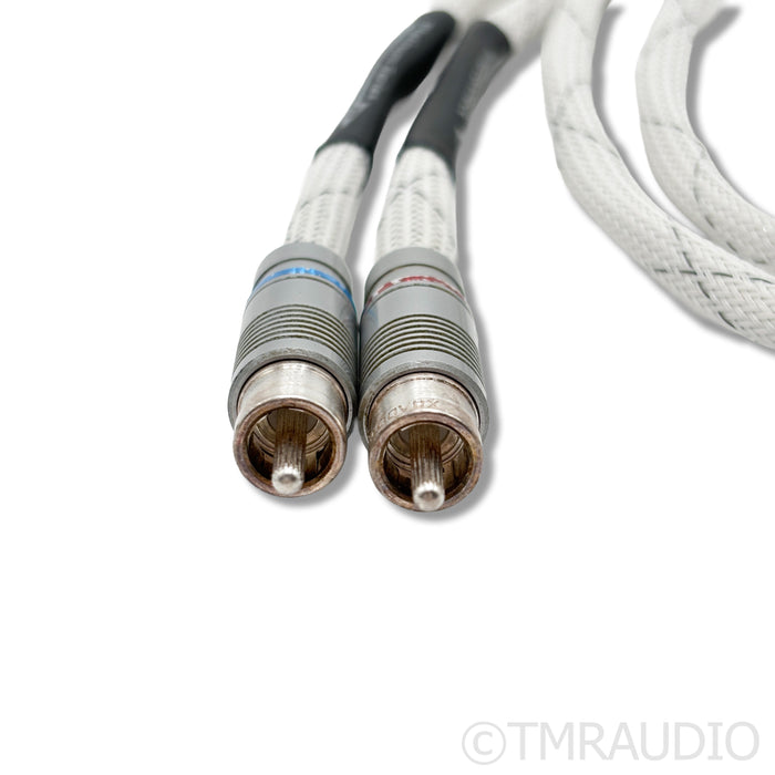 WyWires Platinum RCA Interconnects; 1m Cable Pair