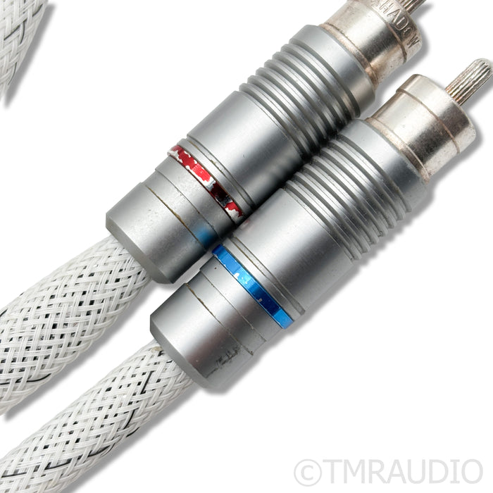 WyWires Platinum RCA Interconnects; 1m Cable Pair