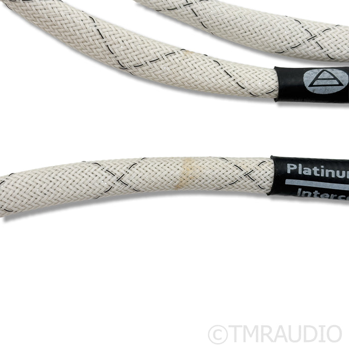 WyWires Platinum RCA Interconnects; 1.5m Cable Pair