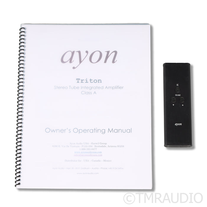 Ayon Audio Triton I Class-A Tube Integrated Amplifier