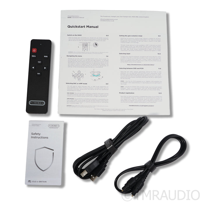 Chord Electronics DAVE Reference DAC / Preamplifier / Headphone Amplifier
