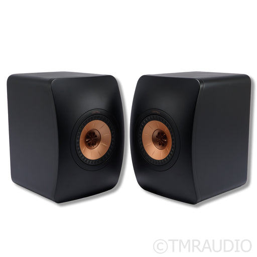 KEF LS50 Meta Bookshelf Speakers; Black