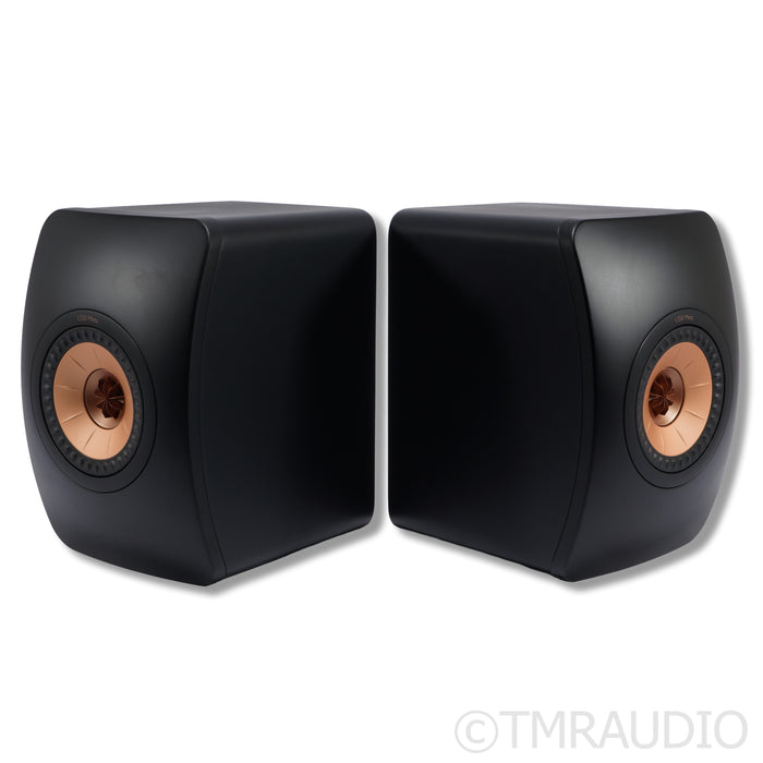 KEF LS50 Meta Bookshelf Speakers; Black