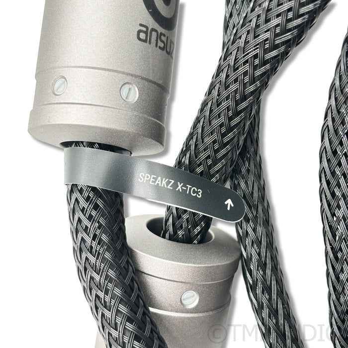 Ansuz Speakz X-TC3 Gen 3 Speaker Cables; 4m Pair