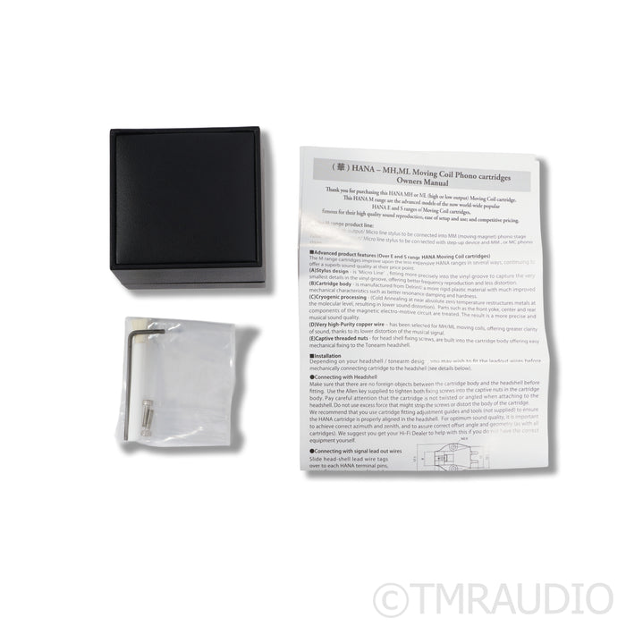 Hana ML MC Phono Cartridge; Low Output Moving Coil
