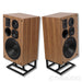 JBL L100 Classic 80th Anniversary Bookshelf Speakers w/ Dedicated Stands; Brown