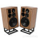 JBL L100 Classic 80th Anniversary Bookshelf Speakers w/ Dedicated Stands; Brown