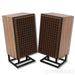 JBL L100 Classic 80th Anniversary Bookshelf Speakers w/ Dedicated Stands; Brown