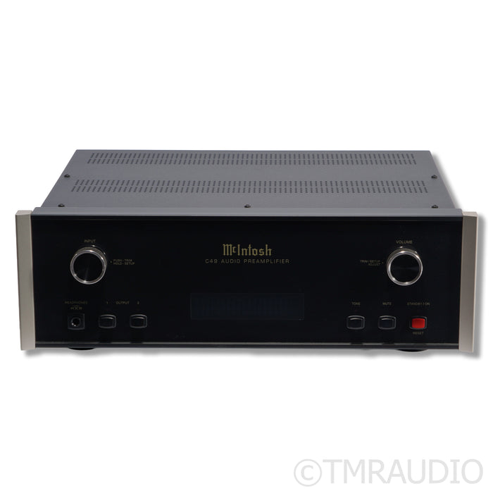 McIntosh C49 Stereo Preamplifier w/ Upgraded Power Cable; MM / MC Phono
