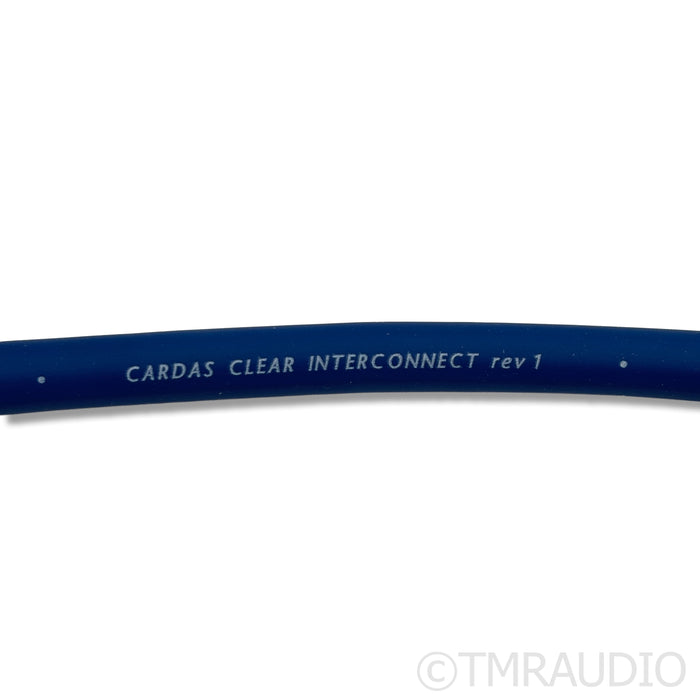 Cardas Clear Rev 1 RCA Interconnects; 1m Cable Pair