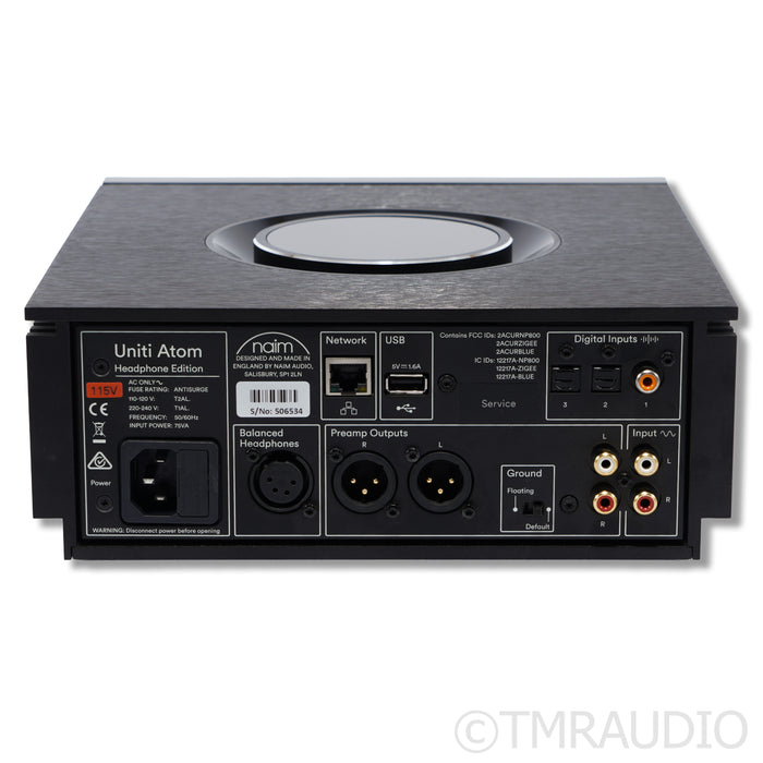 Naim Uniti Atom Headphone Edition Streaming Headphone Amplifier