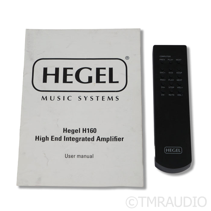 Hegel H160 Streaming Integrated Amplifier w/ Built-In DAC