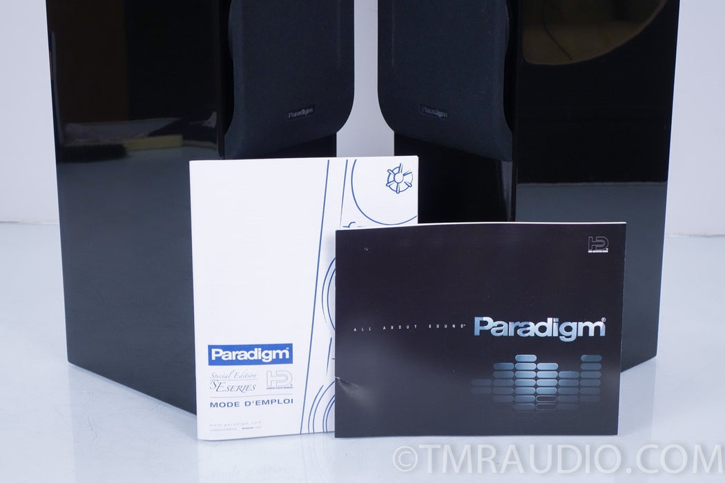 Paradigm SE3 Speakers in Factory Boxes