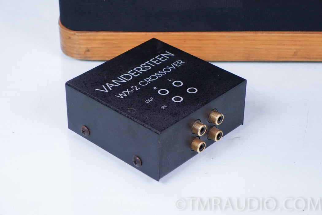 Vandersteen 2W Powered Subwoofer and W-X2 Crossover