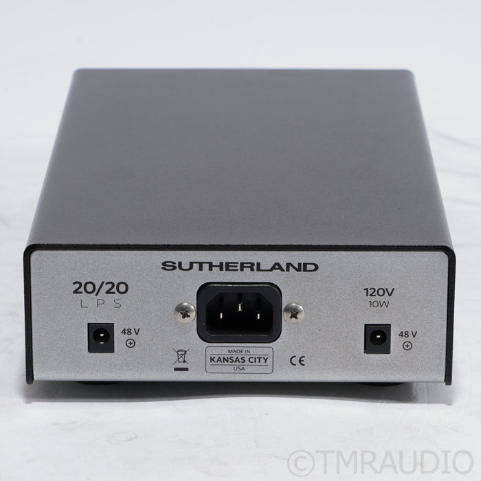 Sutherland Engineering TZ Vibe MM / MC Phono Preamplifier; 20/20 LPS Upgrade