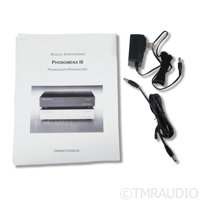 Musical Surroundings Phonomena III MM/MC Phono Preamplifier w/ Optional LPS
