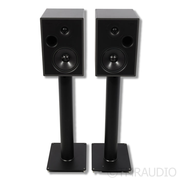 Stenheim Alumine 2 SE Bookshelf Speakers w/ Stands; Dark Grey