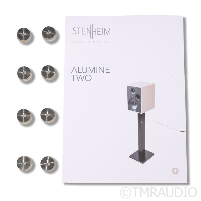 Stenheim Alumine 2 SE Bookshelf Speakers w/ Stands; Dark Grey
