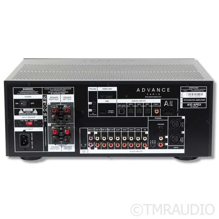 Advance Paris A10 APEX Hybrid Integrated Amplifier w/ Built-In DAC & MM Phono