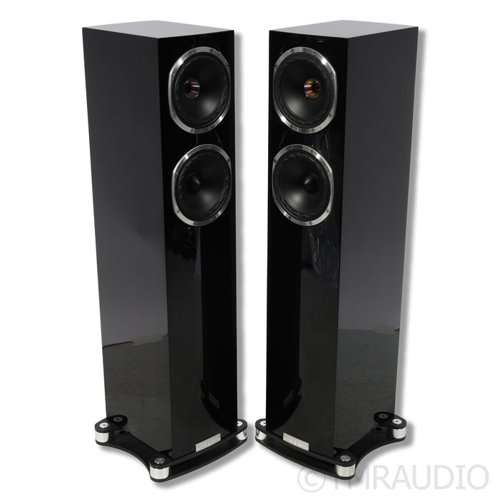 Fyne Audio F501SP Floorstanding Speakers; Piano Gloss Black