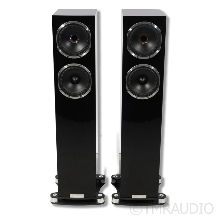 Fyne Audio F501SP Floorstanding Speakers; Piano Gloss Black