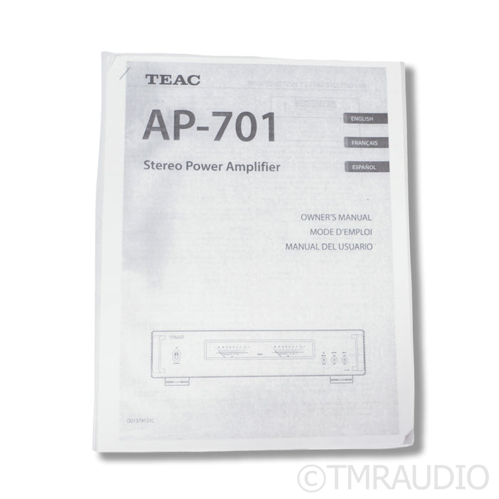 TEAC AP701 Power Amplifier
