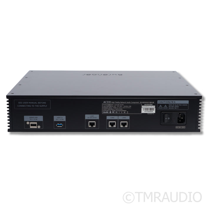 Aurender ACS10 Network Music Server & CD Ripper; 8TB w/ CPO Warranty
