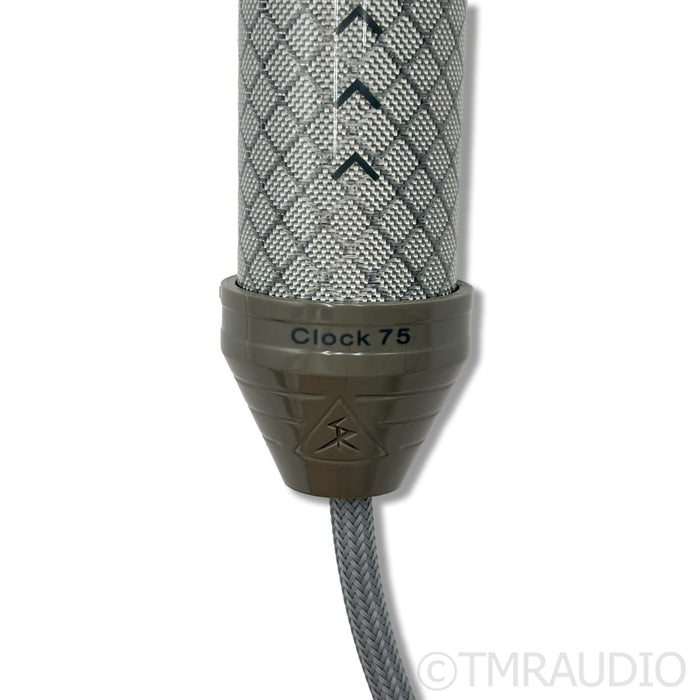 Shunyata Research Omega-X Clock-75 Interconnect; 1.25m Cable Single