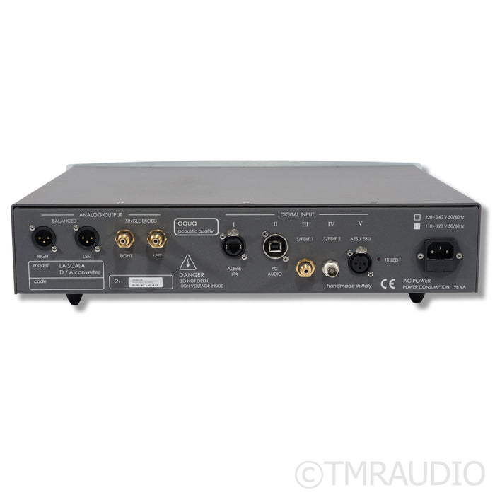 Aqua Acoustics La Scala MKII Tube Hybrid DAC; D/A Converter