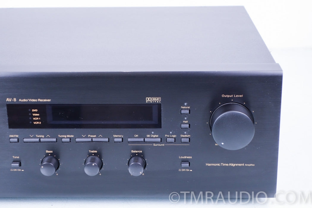 Nakamichi AV-8 Stereo AV Receiver w/ AM / FM Tuner