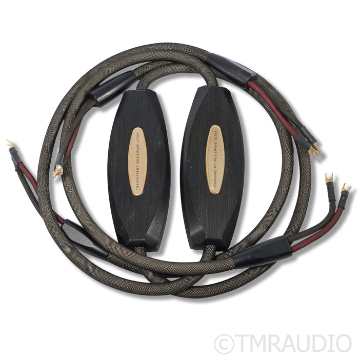 Transparent Audio MusicWave Ultra MM2 Speaker Cables; 8ft Pair