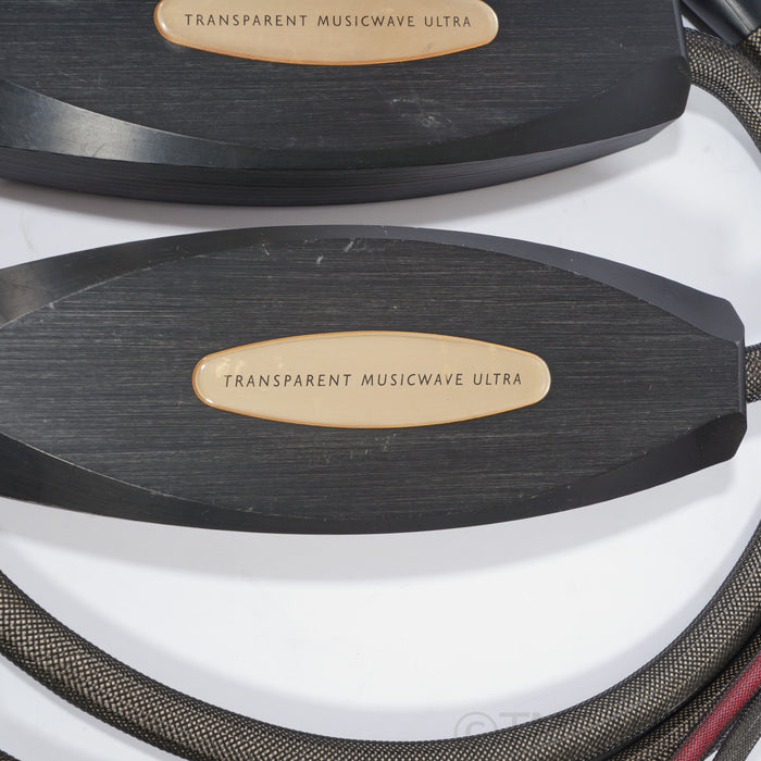 Transparent Audio MusicWave Ultra MM2 Speaker Cables; 8ft Pair