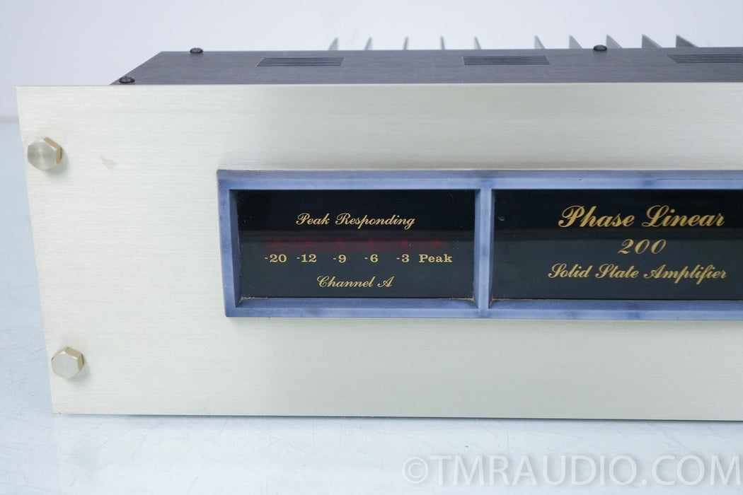 Phase Linear 200 Vintage Stereo Power Amplifier