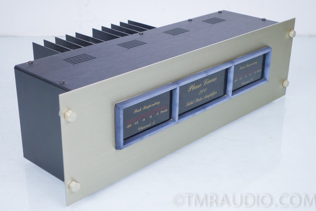 Phase Linear 200 Vintage Stereo Power Amplifier