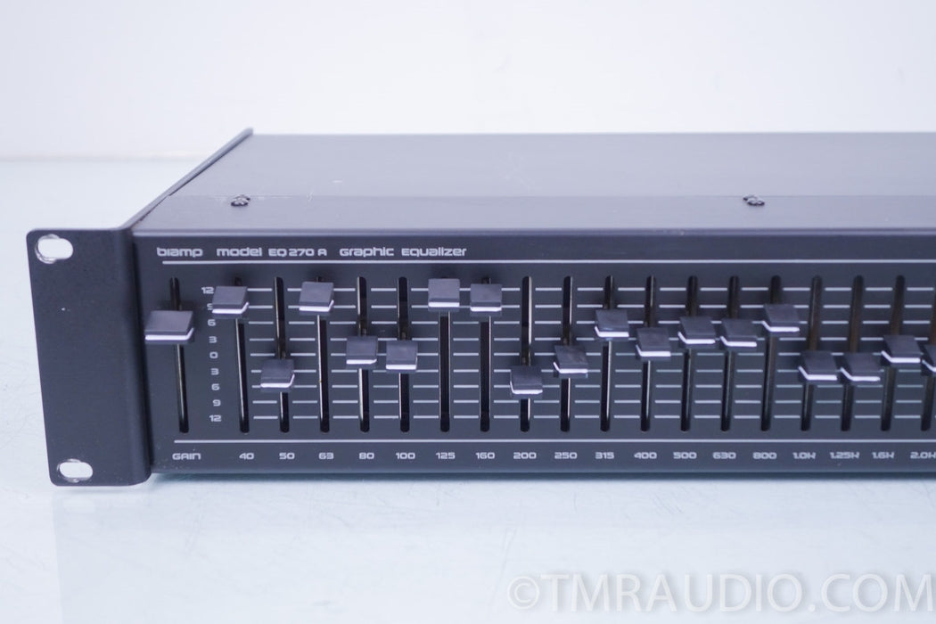 Biamp Model EQ270a Graphic Equalizer / EQ