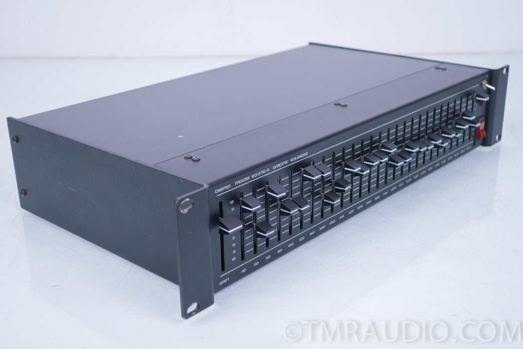 Biamp Model EQ270a Graphic Equalizer / EQ
