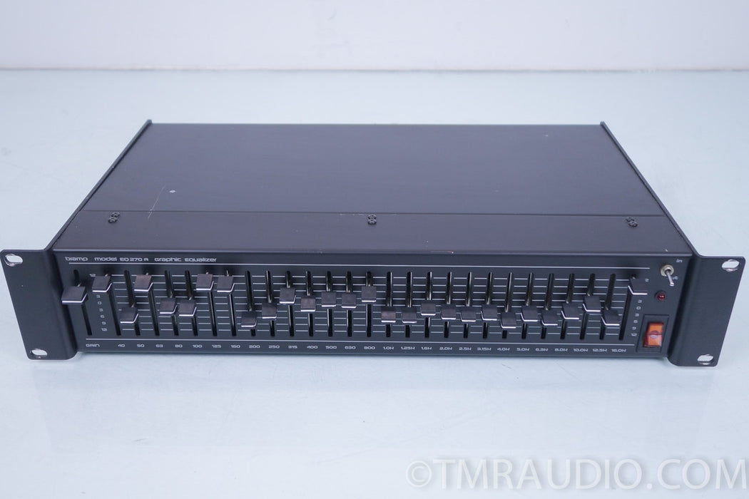 Biamp Model EQ270a Graphic Equalizer / EQ