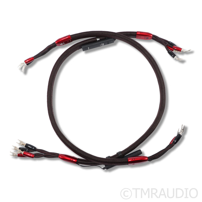 AudioQuest Redwood Bi-Wire Speaker Cables; 4ft Pair