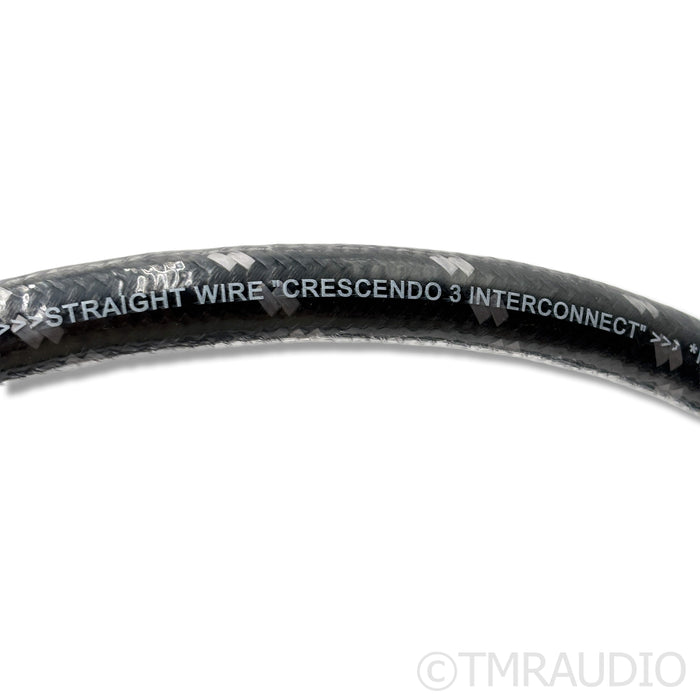 Straight Wire Crescendo 3 RCA Interconnects; 2m Pair