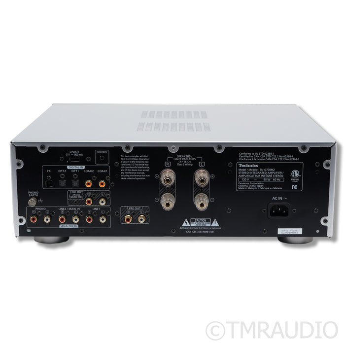 Technics SU-G700M2 Integrated Amplifier; Built-In DAC; MM/MC Phono