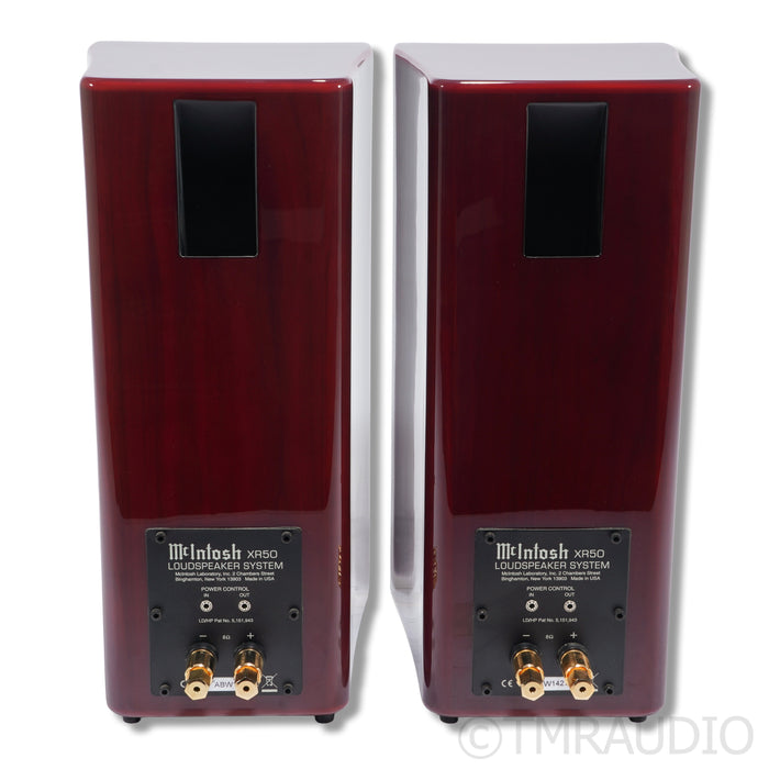 McIntosh XR50 Bookshelf Speakers; Rosewood