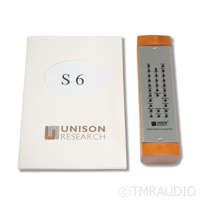 Unison Research S6 Tube Integrated Amplifier