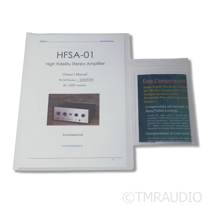 Aurorasound HFSA-01 Hybrid Integrated Amplifier w/ MM Phono