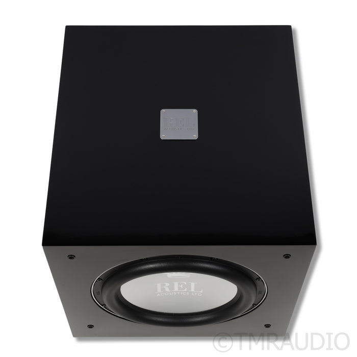 REL Acoustics S/812 12" Powered Subwoofer; Piano Black