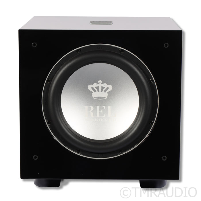 REL Acoustics S/812 12" Powered Subwoofer; Piano Black