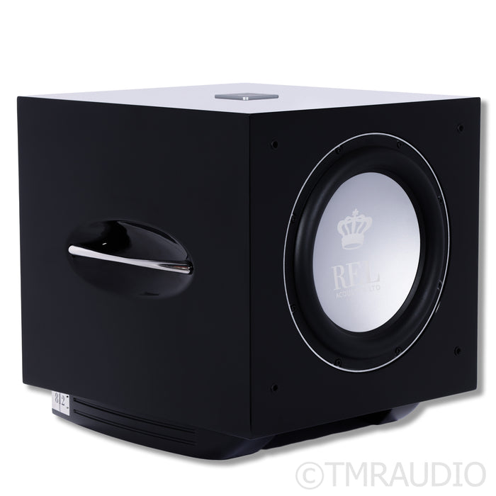 REL Acoustics S/812 12" Subwoofer; Gloss Black