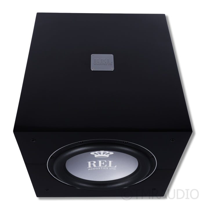 REL Acoustics S/812 12" Subwoofer; Gloss Black